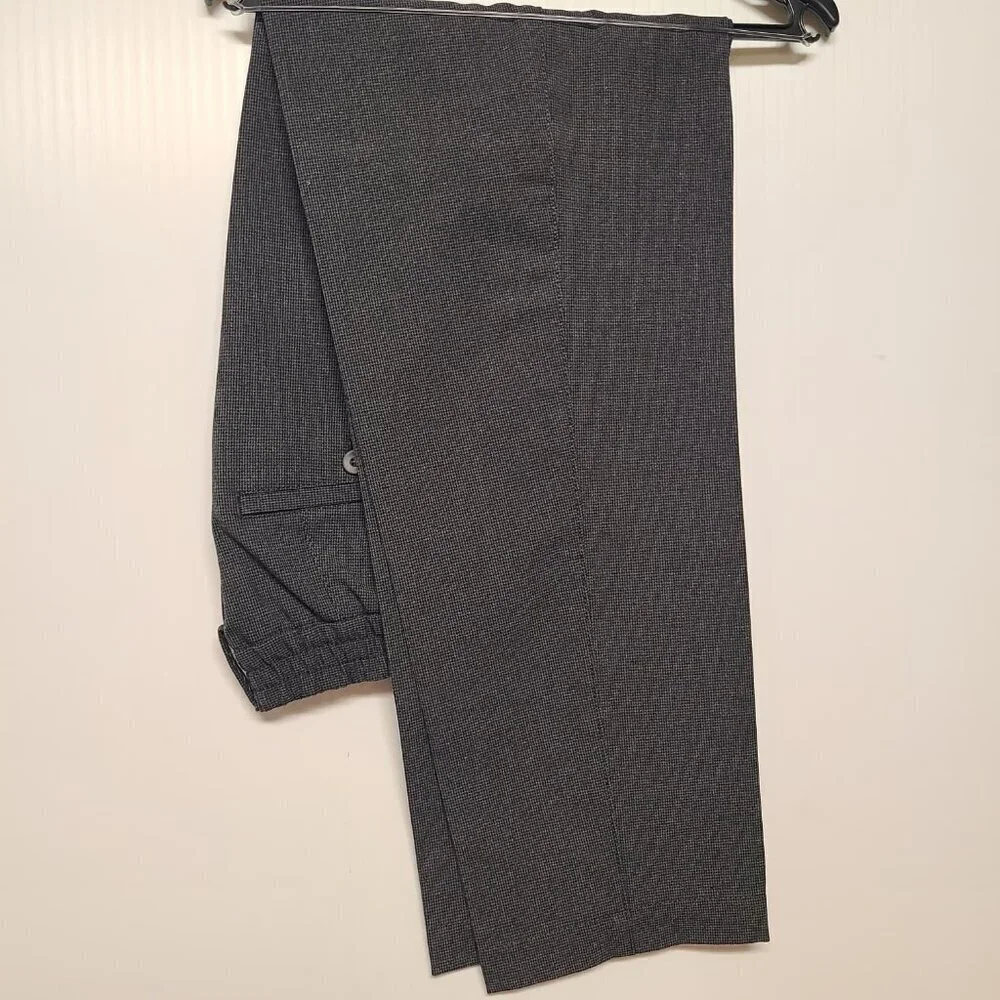 Zara grey and black houndstooth trousers SIZE 38 0706/126/801